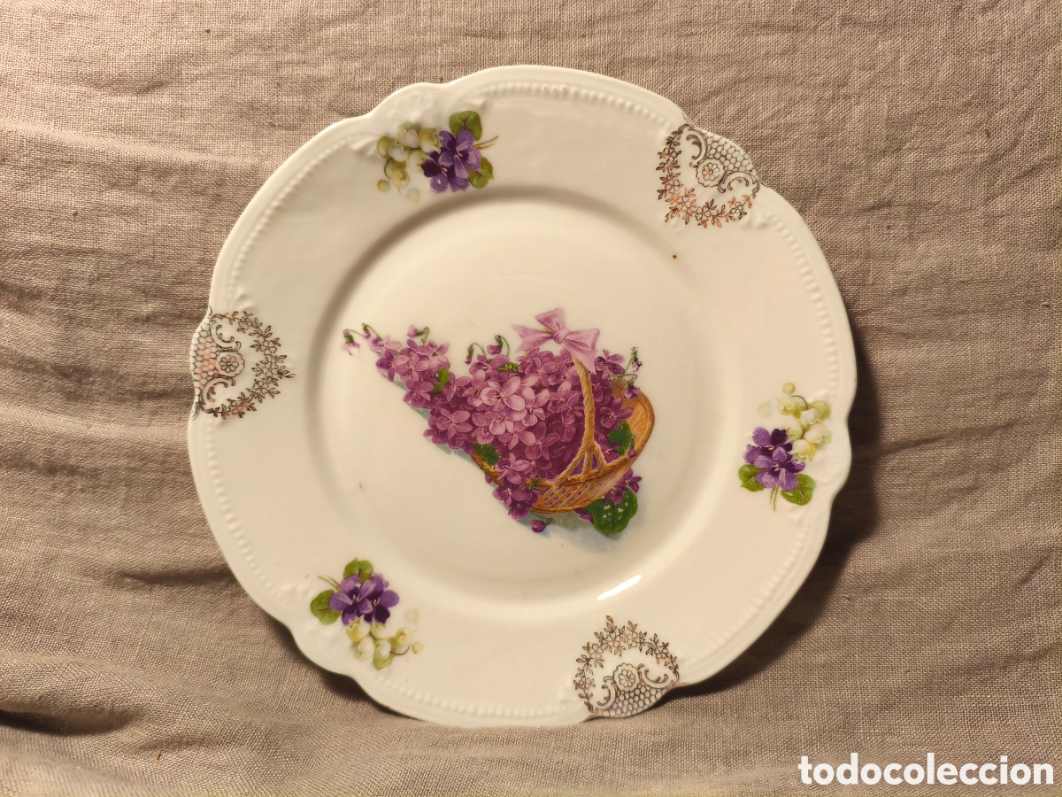 Antig&uuml;edades: Plato antiguo de postre
