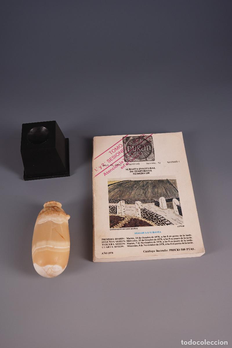 Antig&uuml;edades: Alabastr&oacute;n Egipcio con documentaci&oacute;n - Foto 14