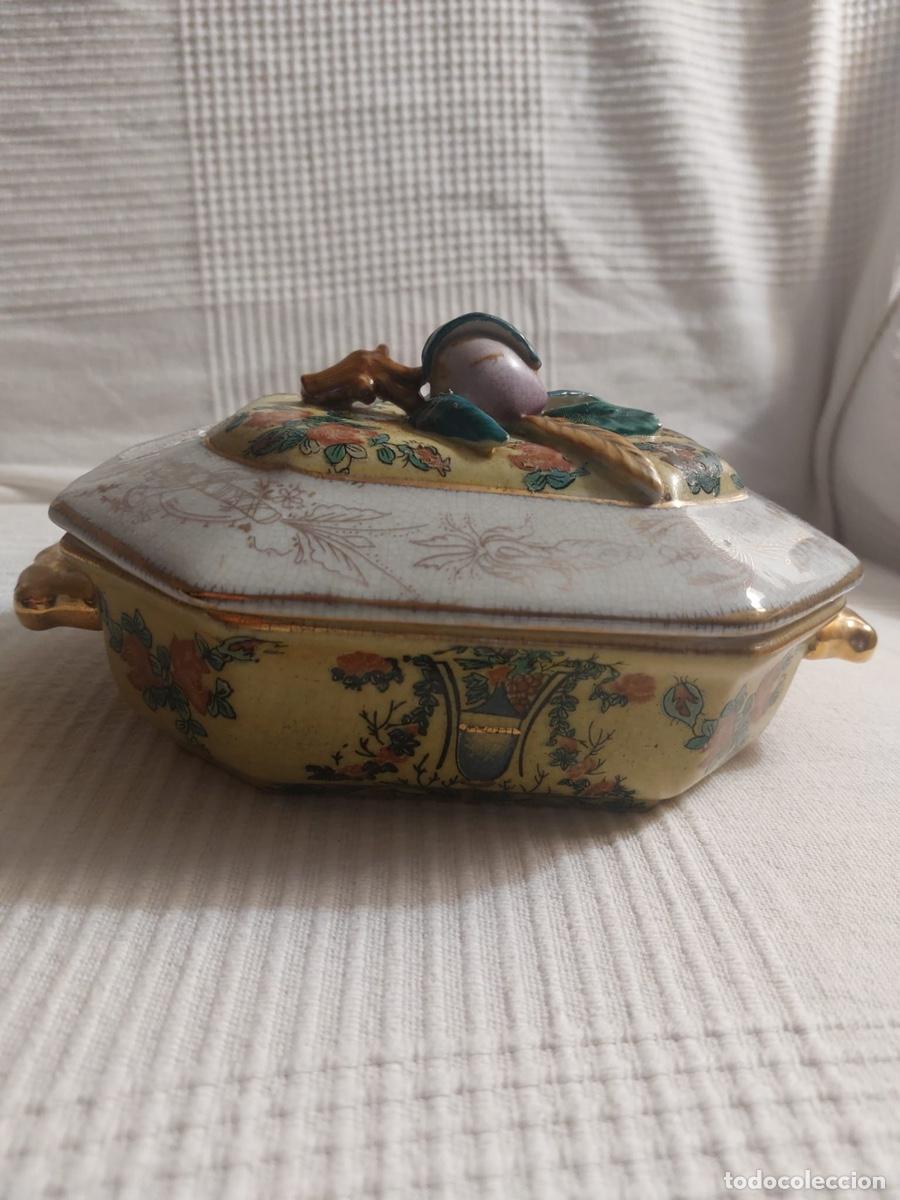 Antig&uuml;edades: SOPERA PORCELANA SATSUMA MADE IN CHINA