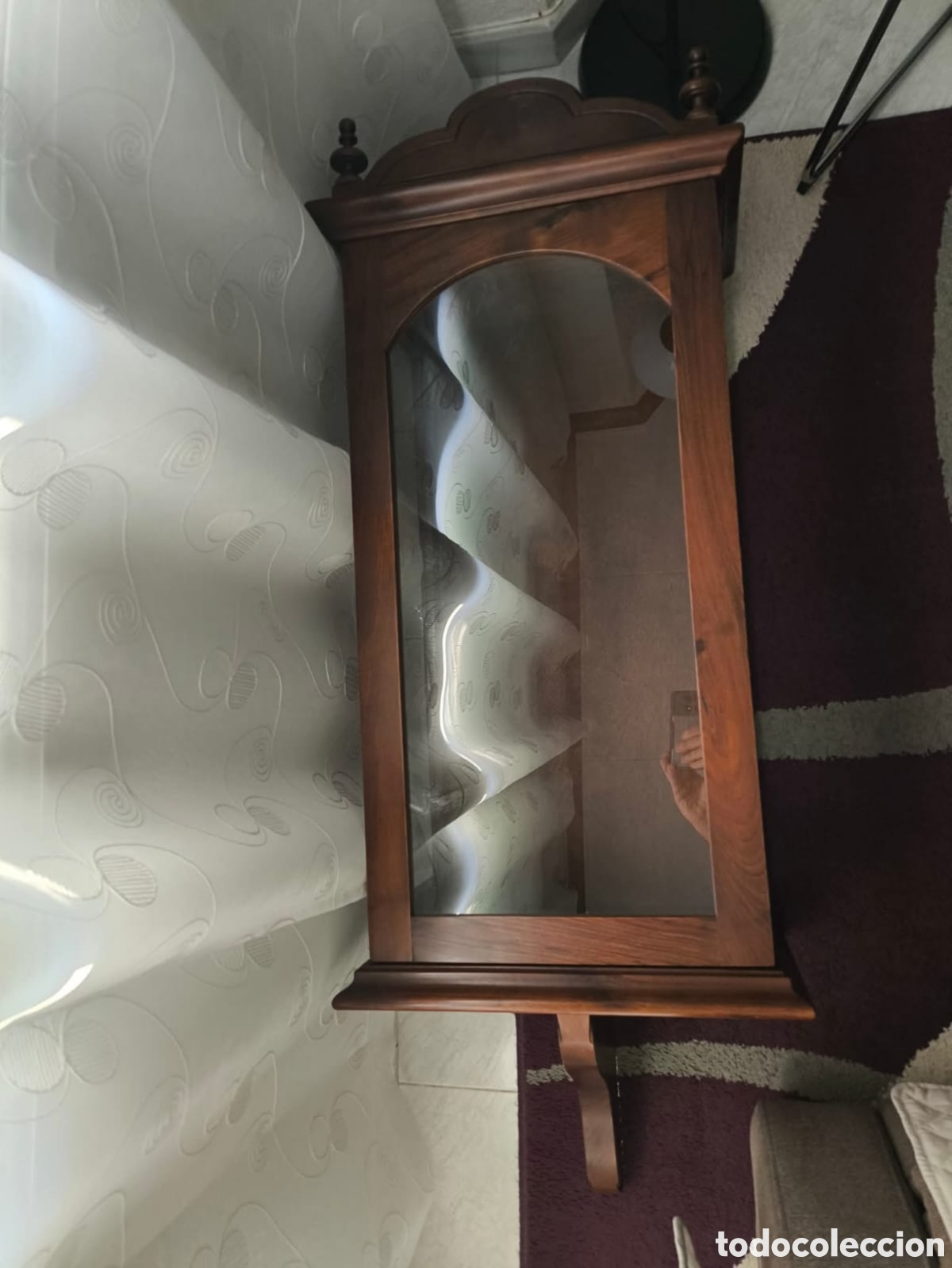 Antig&uuml;edades: Capilla / Vitrina / Urna roble macizo y cristal