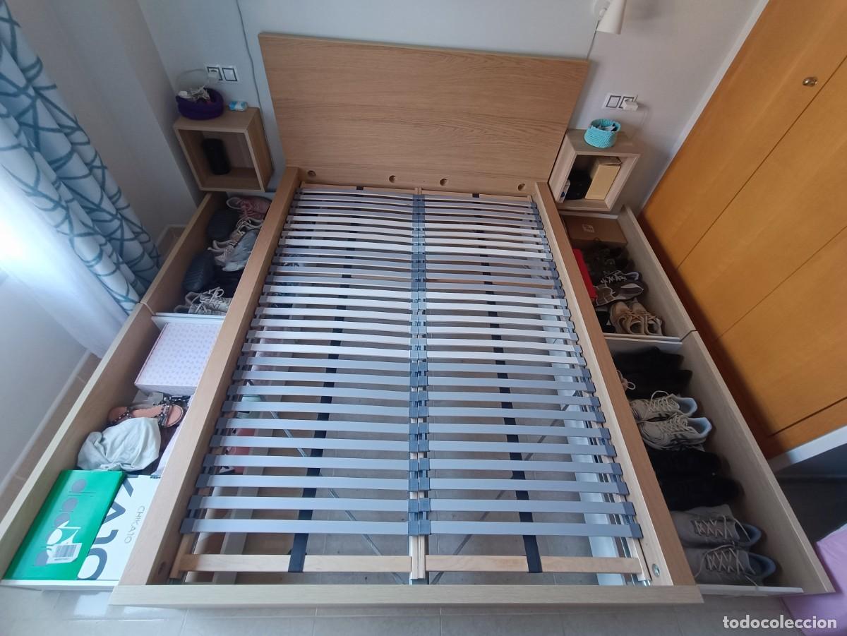 Antig&uuml;edades: Soporte de cama con almacenamiento - Foto 1