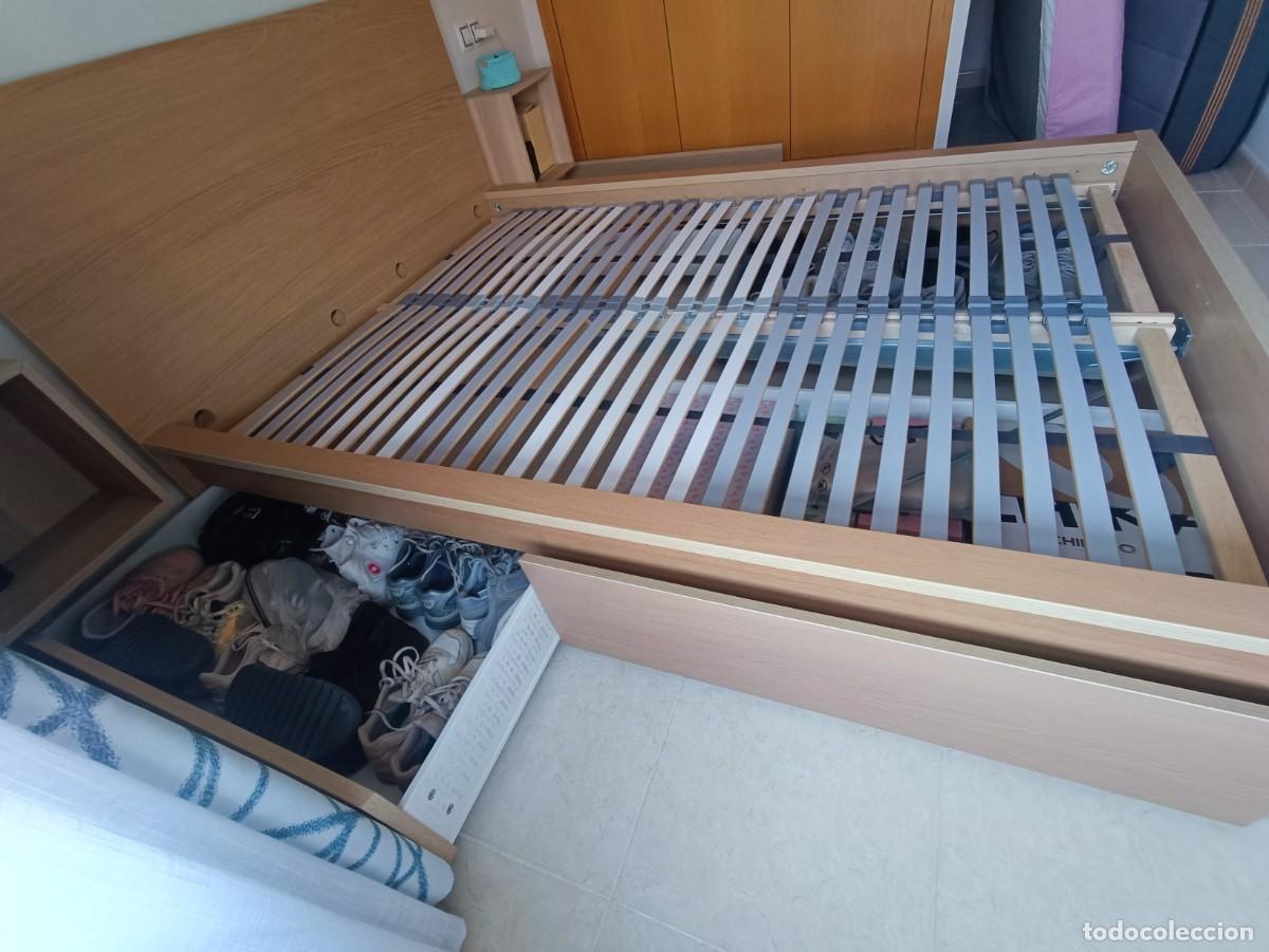 Antig&uuml;edades: Soporte de cama con almacenamiento - Foto 7