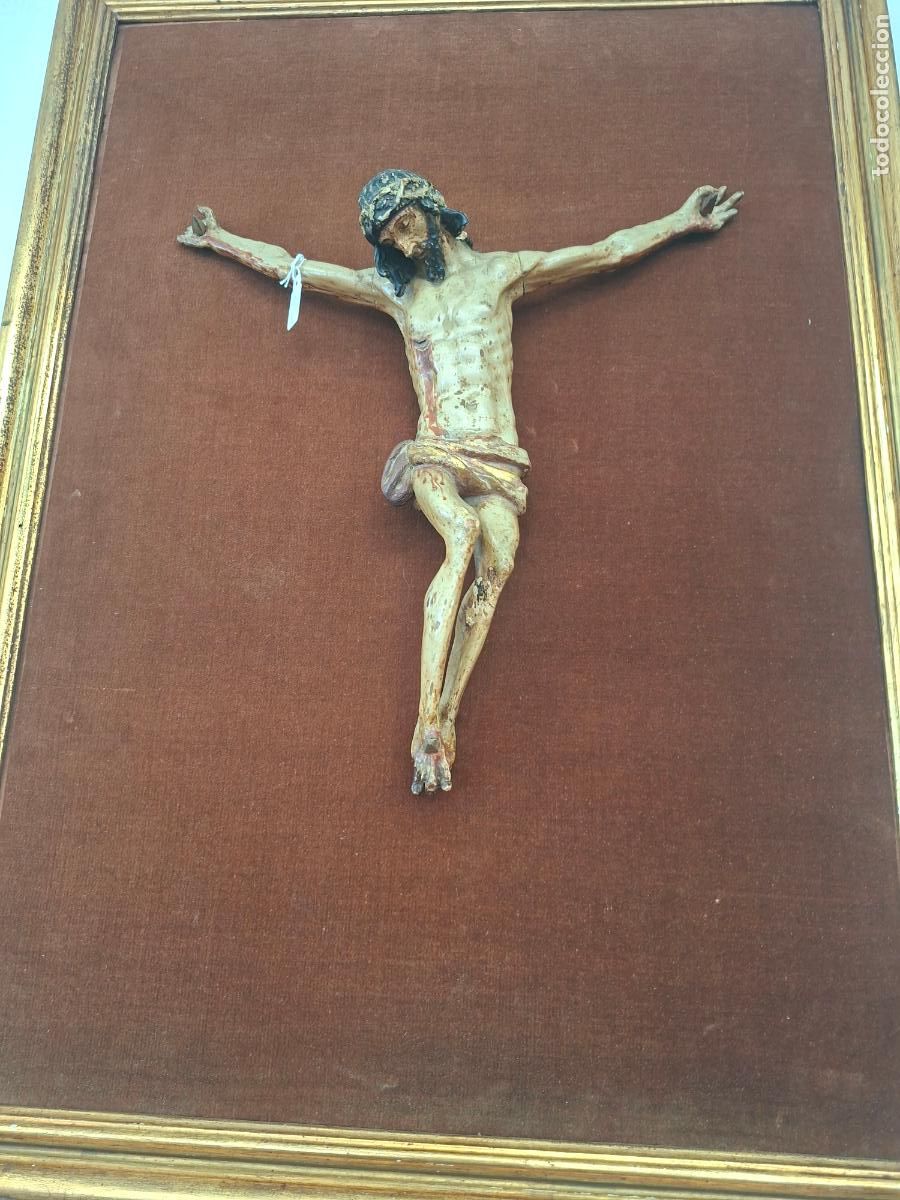 Antig&uuml;edades: SANT CRISTO DE TALLA GOTIGO ORIGINAL