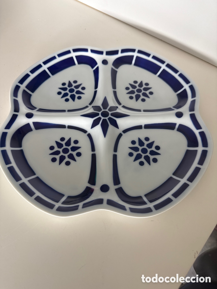 Antig&uuml;edades: Entremesera porcelana Sargadelos