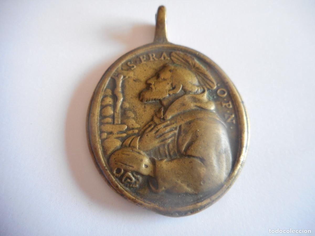 Antig&uuml;edades: antigua medalla de san pedro de alcantara