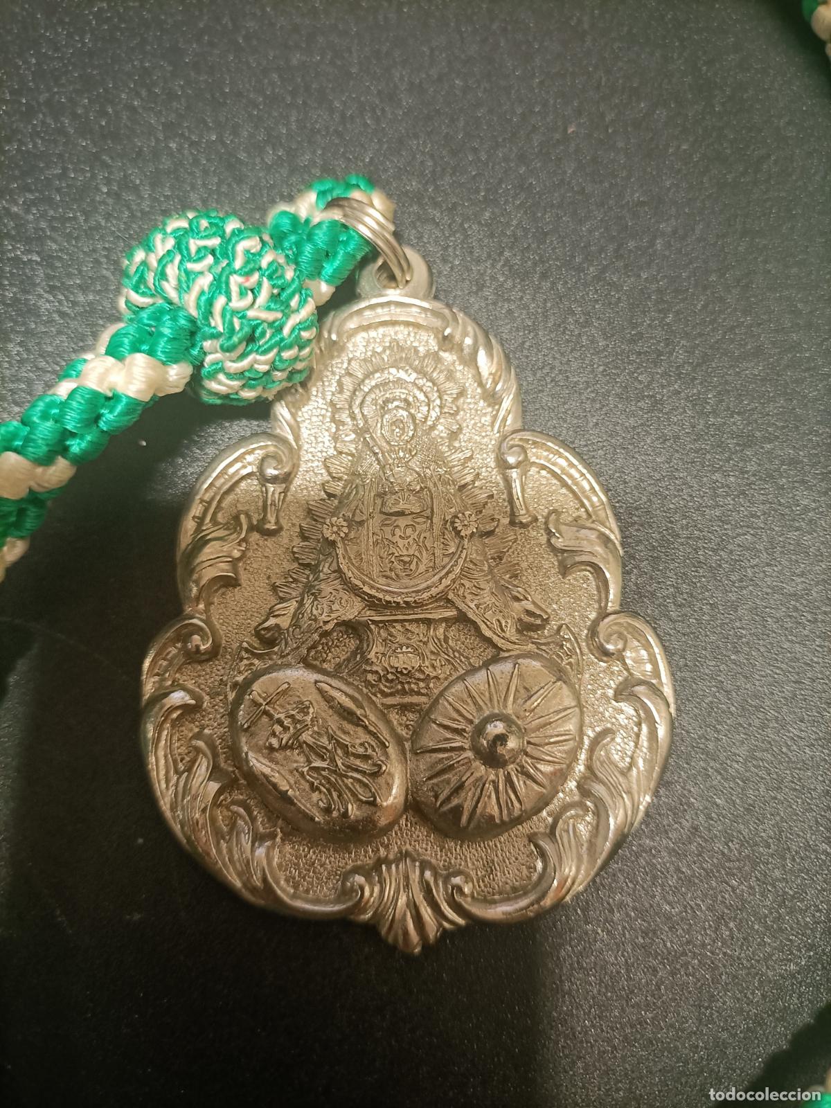 Antig&uuml;edades: PRECIOSA MEDALLA HERMANDAD VIRGEN DEL ROCIO ALMONTE HUELVA