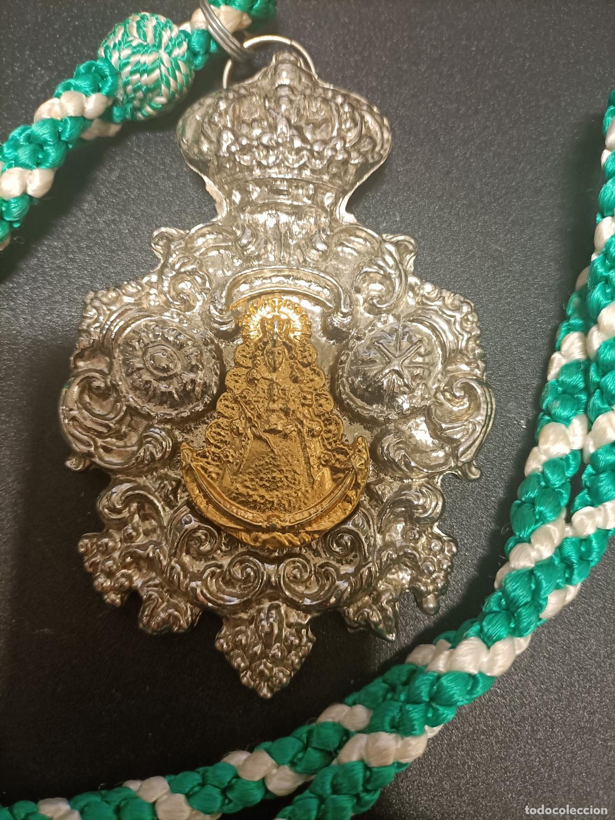 Antig&uuml;edades: PRECIOSA MEDALLA HERMANDAD DEL ROCIO DE JEREZ DE LA FRONTERA CADIZ