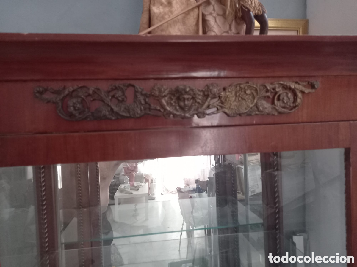 Antig&uuml;edades: Vitrina Art Nouveau,,, - Foto 4