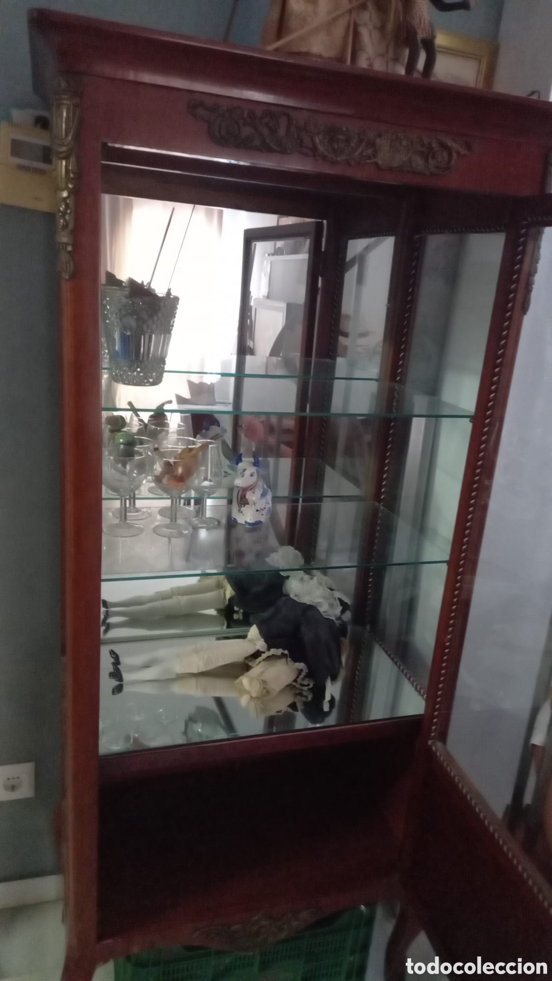 Antig&uuml;edades: Vitrina Art Nouveau,,, - Foto 5