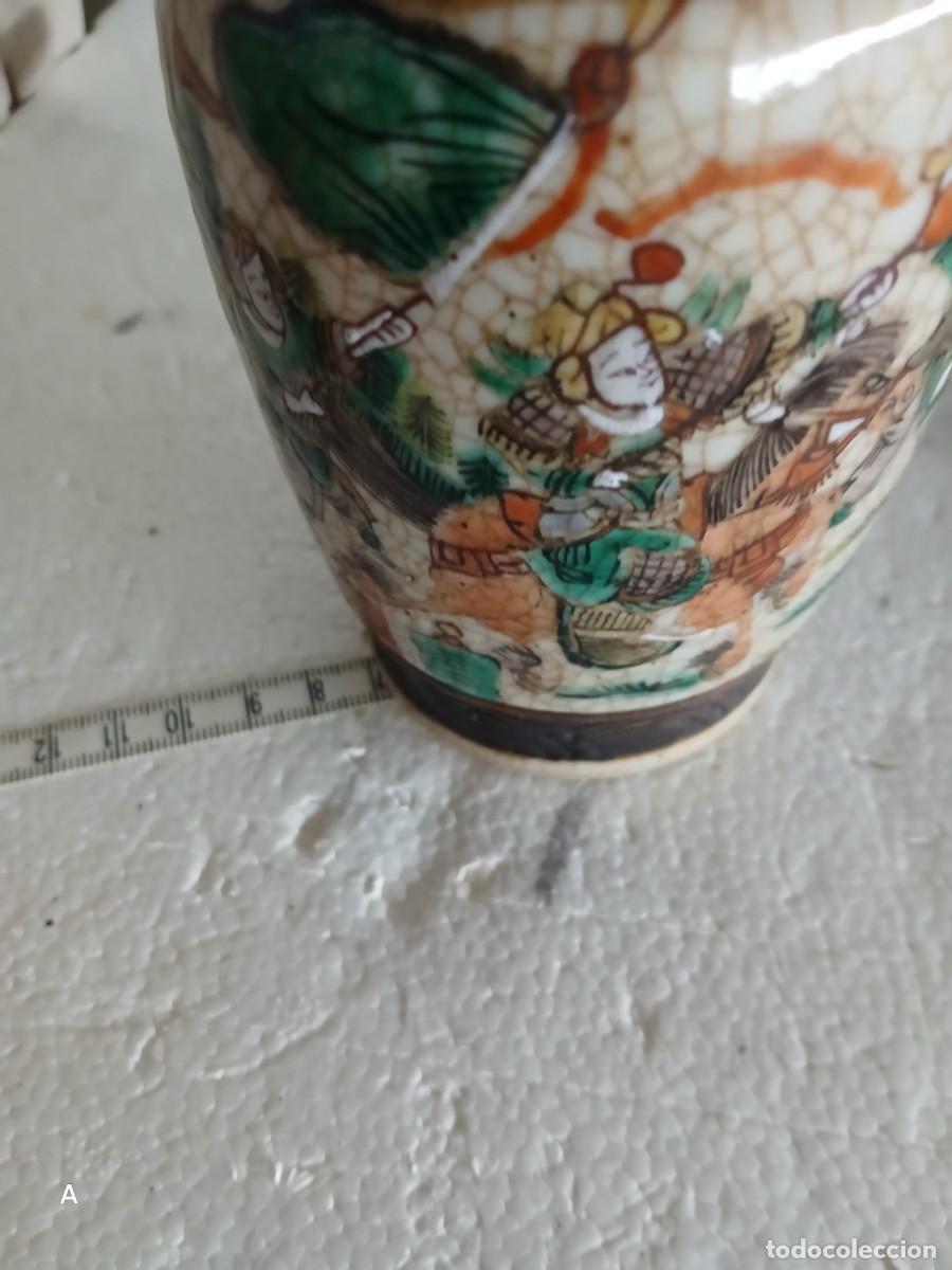 Antig&uuml;edades: Vintage Jarron chino nankin
