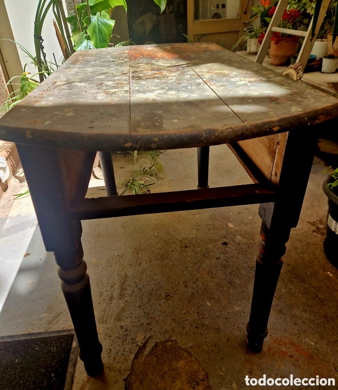 Antig&uuml;edades: Mesa Catalana para restaurar - Foto 4