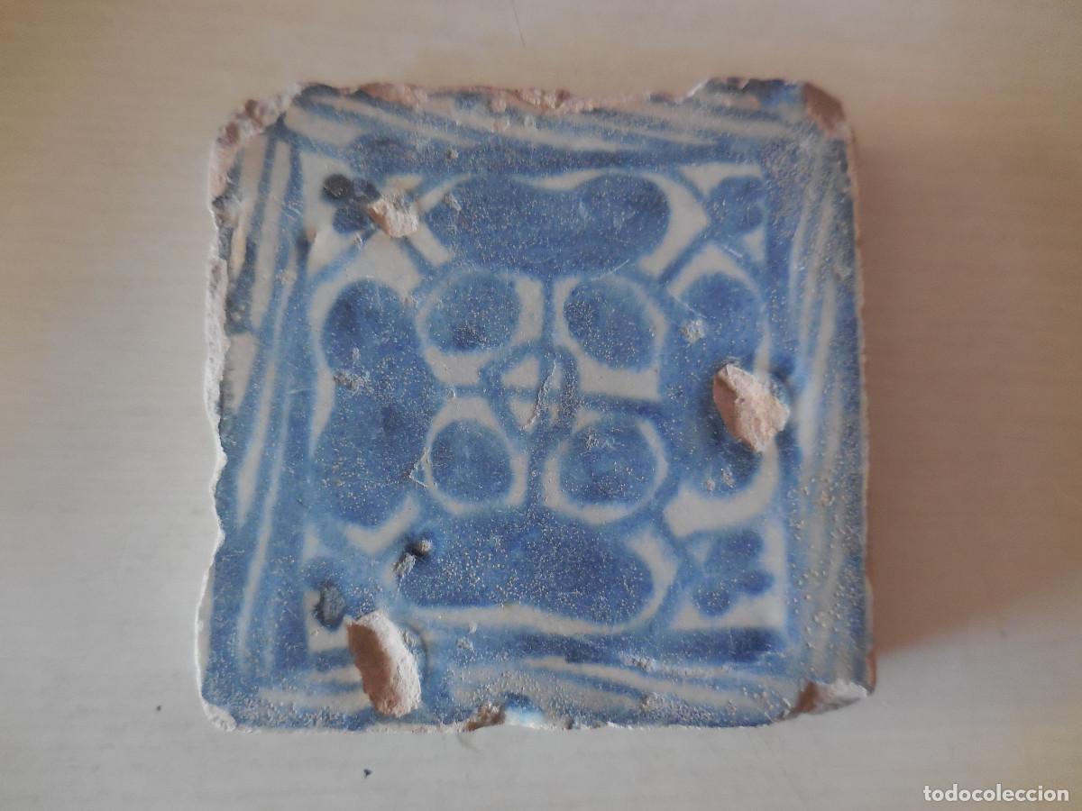 Antig&uuml;edades: AZULEJO G&Oacute;TICO. SIGLO XV. MANISES (VALENCIA) ORIGINAL&iexcl;&iexcl;&iexcl;