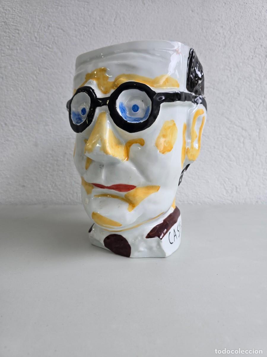 Antig&uuml;edades: SARGADELOS JARRA-CABEZA CASTELAO dise&ntilde;o Luis Seoane