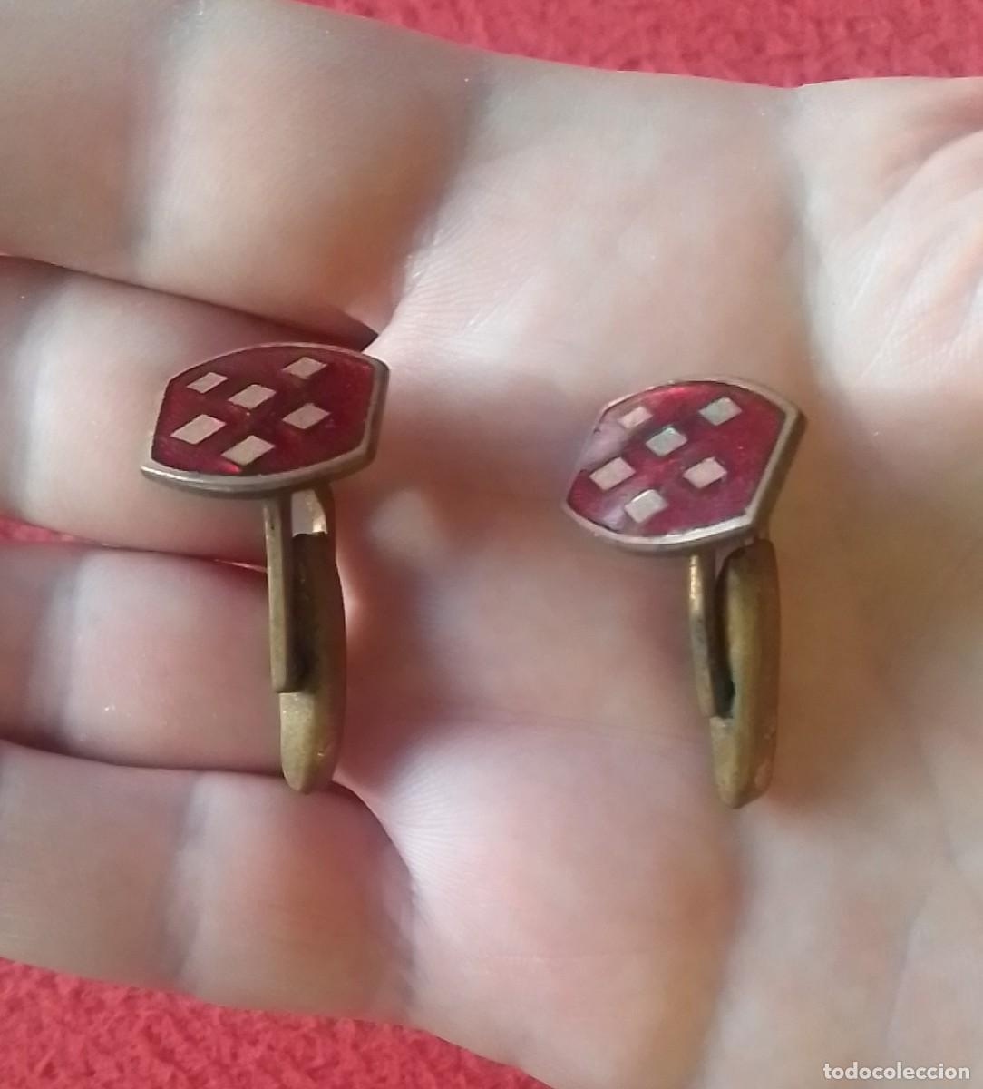 Antig&uuml;edades: ANTIGUO JUEGO DE GEMELOS OLD CUFFLINK BOUTON DE MANCHETTE..MODA..ROPA..VER FOTOS Y DESCRIPCI&Oacute;N...