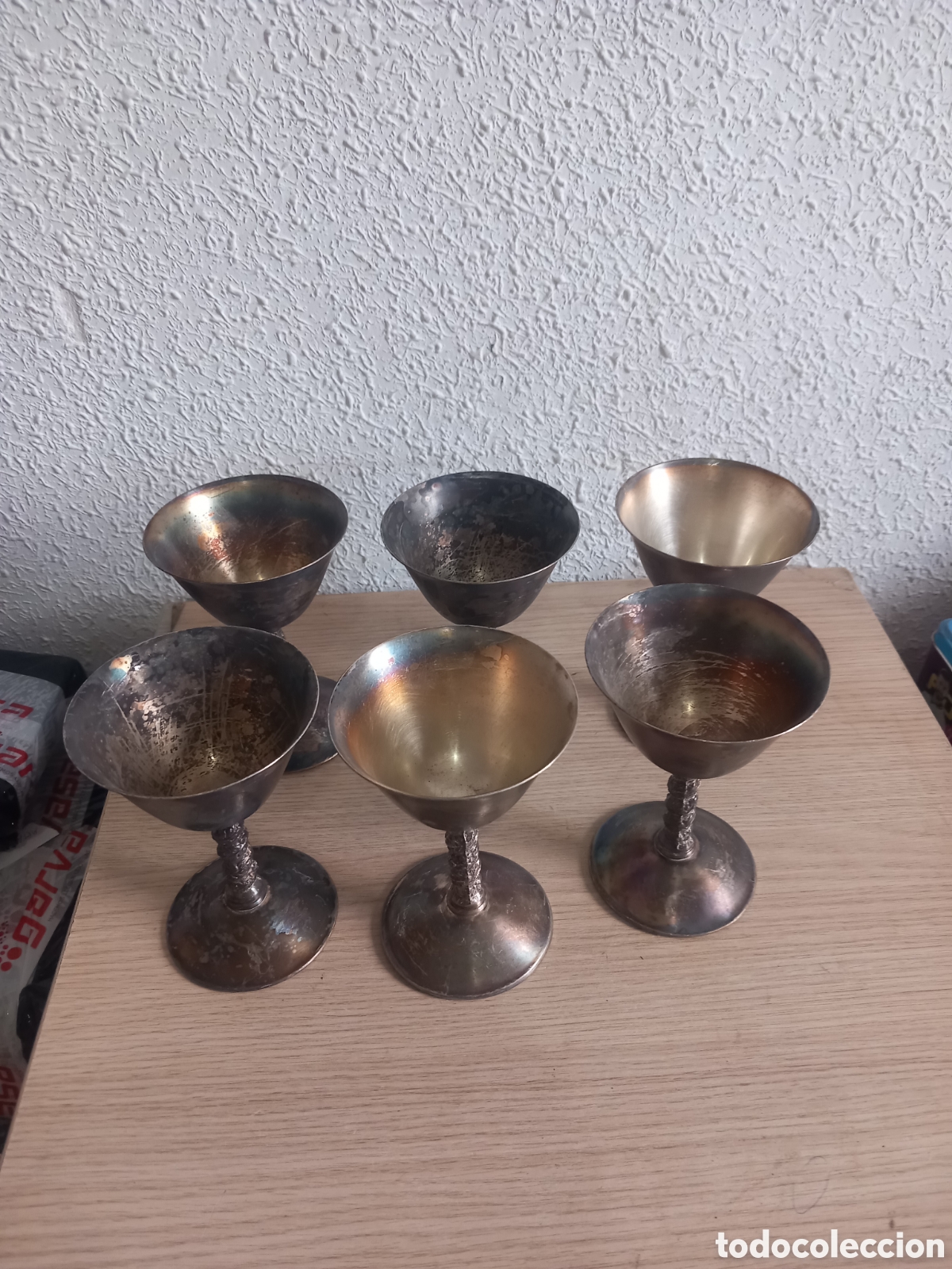 Antig&uuml;edades: 6 COPAS ANTIGUAS SPAIN,,VER FOTOS