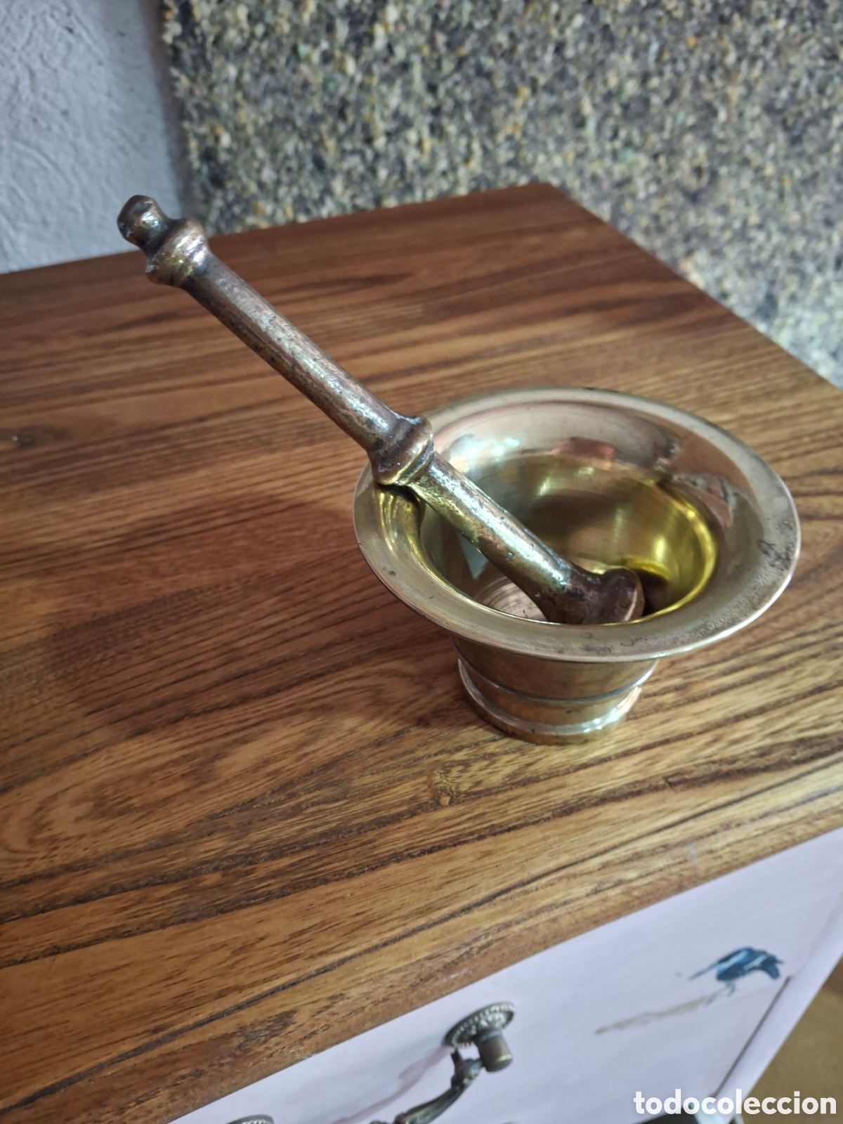 Antig&uuml;edades: Almirez o Mortero de bronce - Foto 6