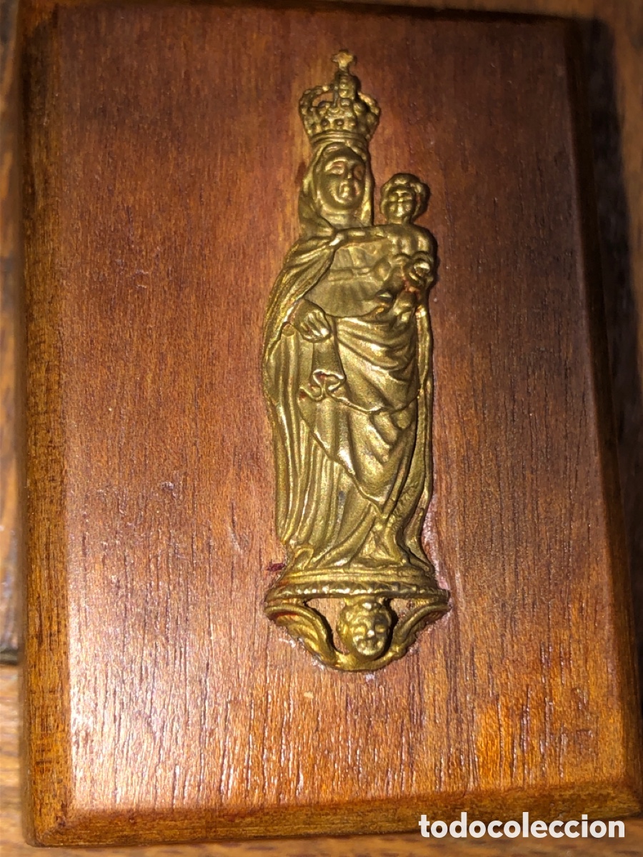 Antig&uuml;edades: Virgen antigua bronce - Foto 2