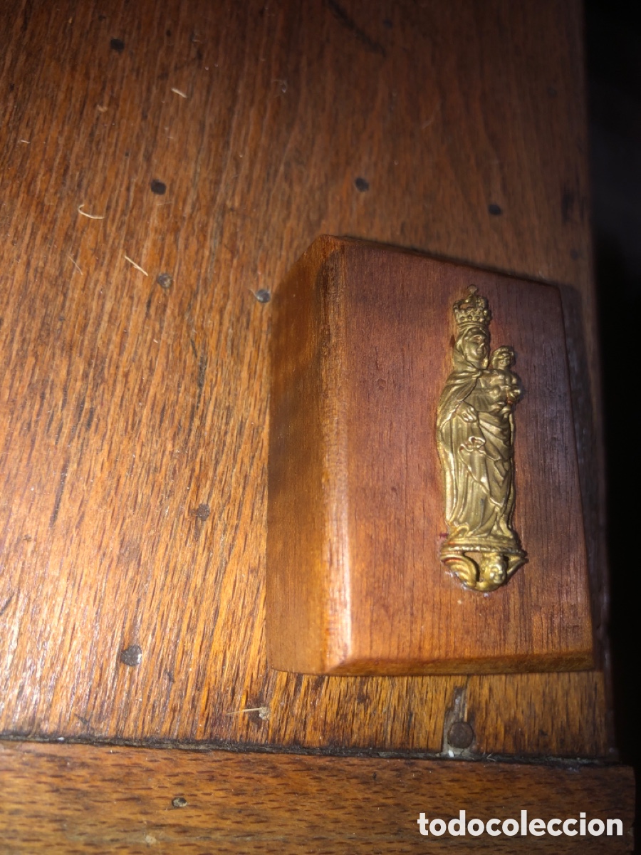 Antig&uuml;edades: Virgen antigua bronce - Foto 3