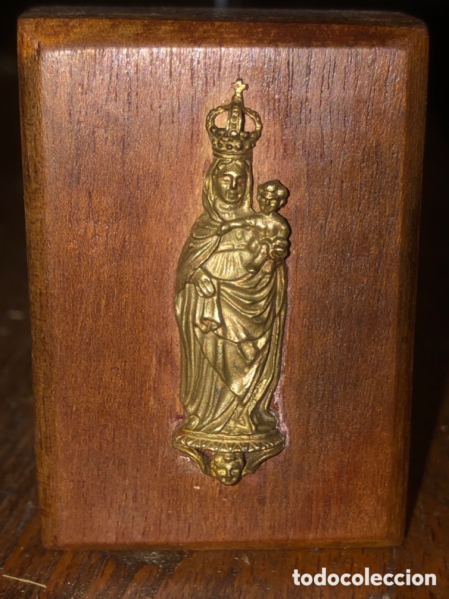 Antig&uuml;edades: Virgen antigua bronce - Foto 4