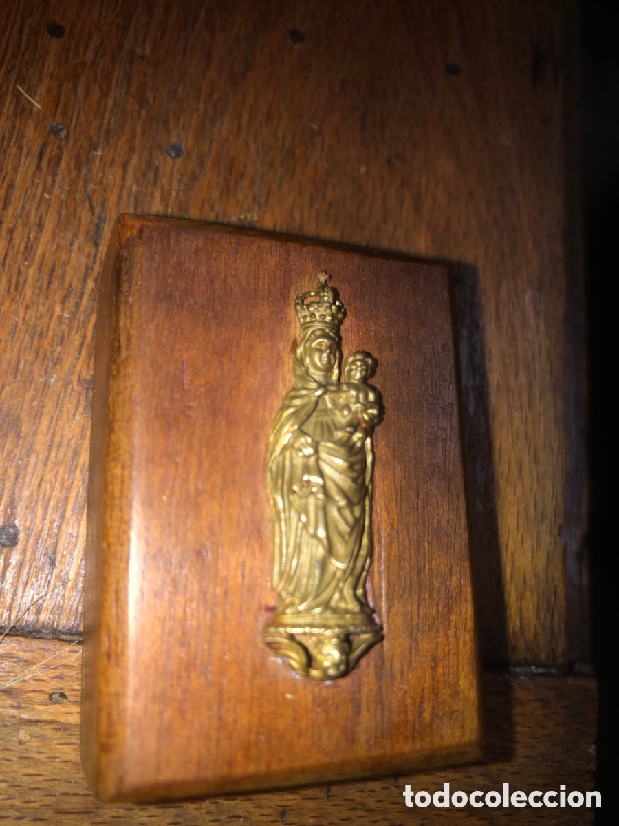 Antig&uuml;edades: Virgen antigua bronce - Foto 1
