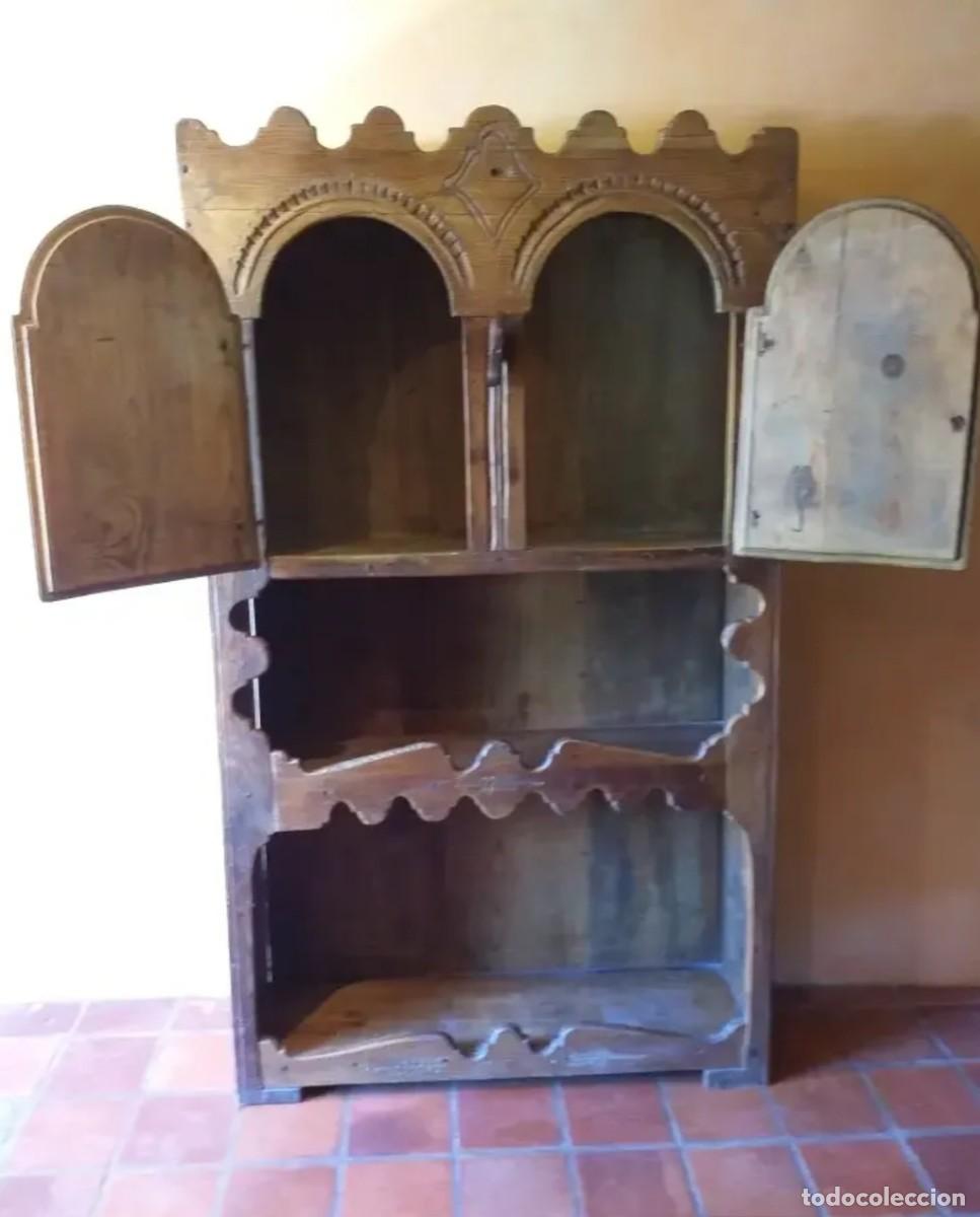 Antig&uuml;edades: Alacena madera XVIII - Foto 2
