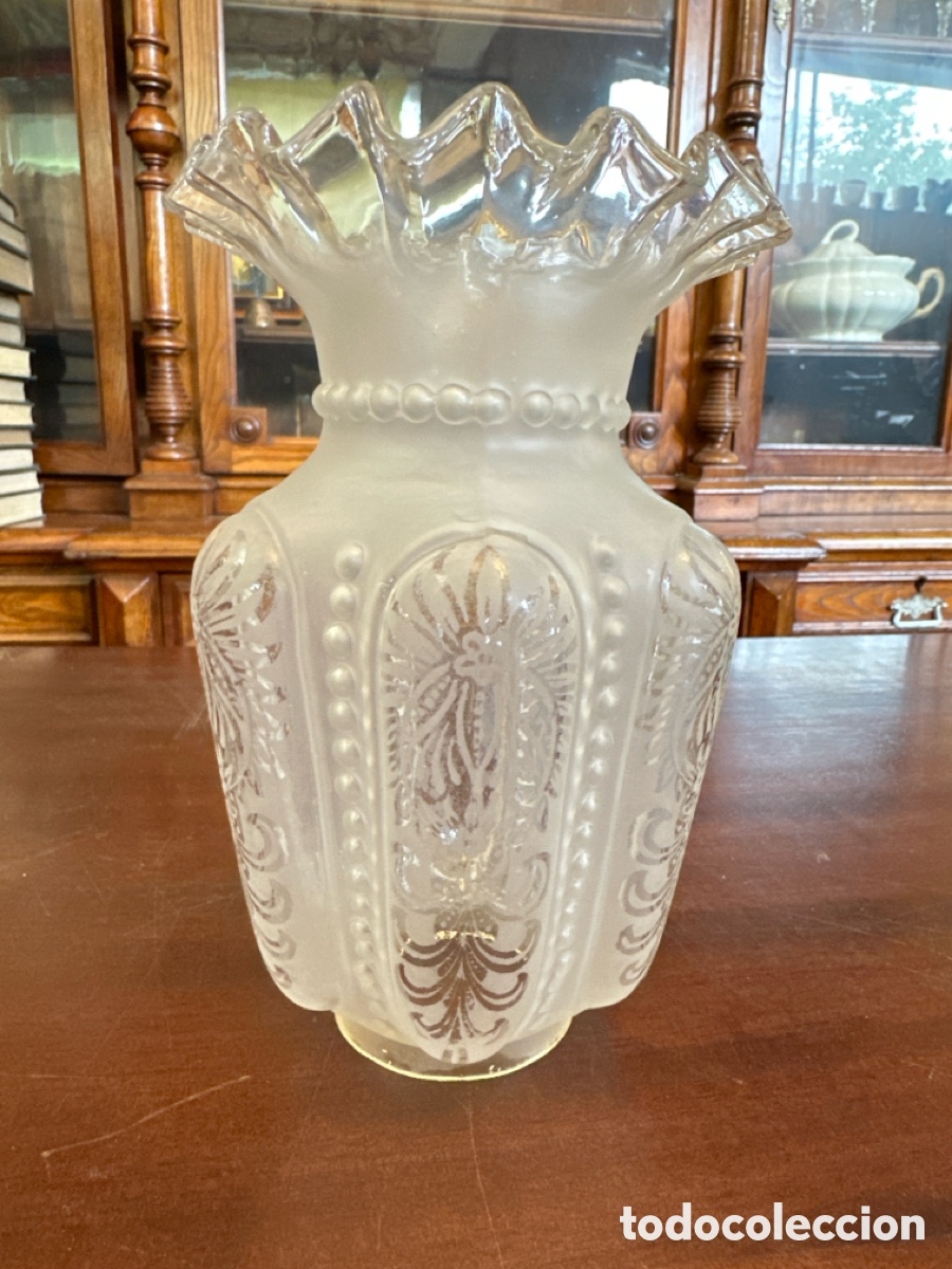 Antig&uuml;edades: PRECIOSA TULIPA ANTIGUA PARA QUINQU&Eacute;