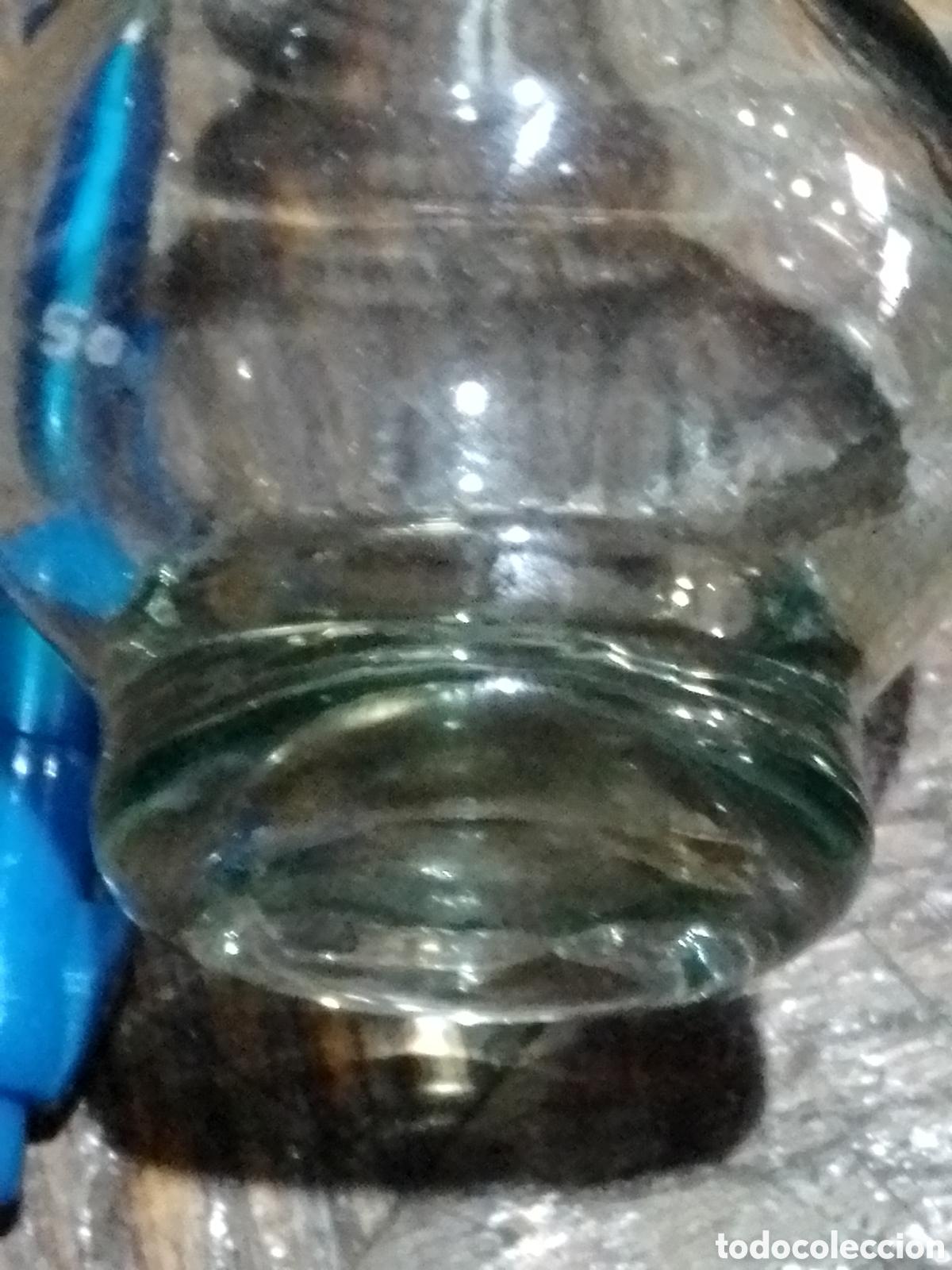 Antig&uuml;edades: Bucaro de cristal 13 cm - Foto 3