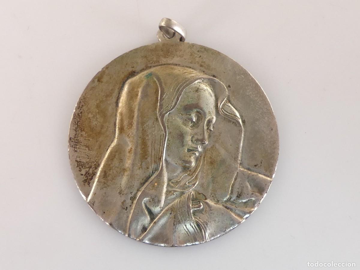 Antiguidades: MEDALLA RELIGIOSA VIRGEN MARIA