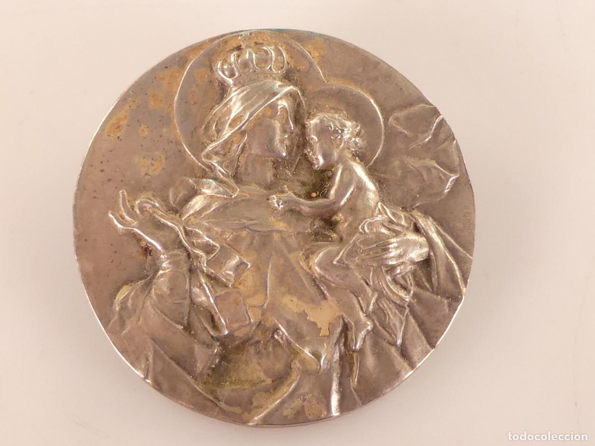 Antiques: MEDALLA VIRGEN CON EL NI&Ntilde;O - MADRID A&Ntilde;O DE LA VICTORIA 1939