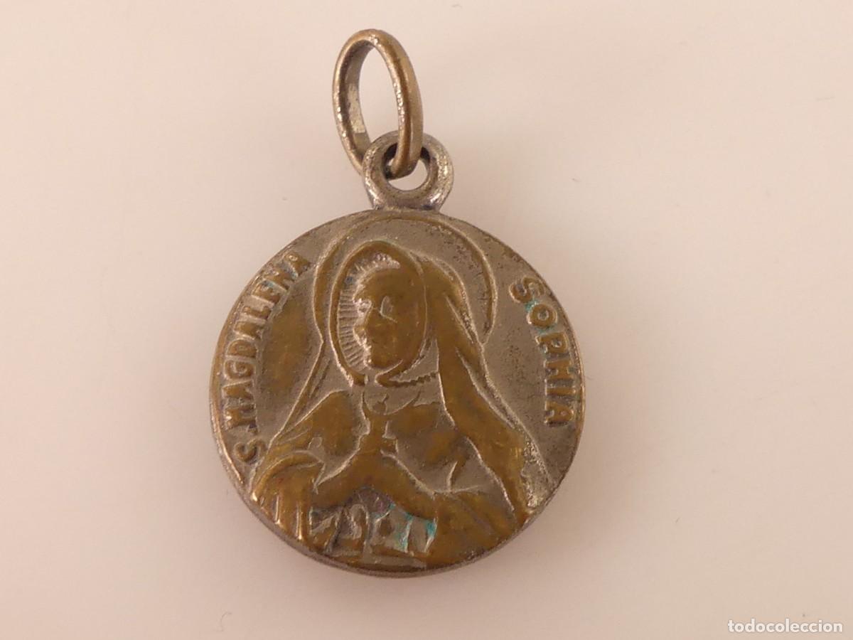 Antiquit&eacute;s: MEDALLA RELIGIOSA DE SANTA MAGDALENA
