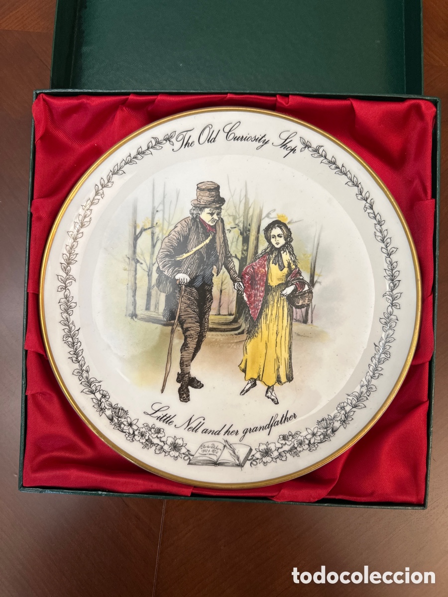 Antig&uuml;edades: PRECIOSO PLATO DE ROYAL STAFFORD. CHARLES DICKENS. YHE OLD CURIOSITY SHOP