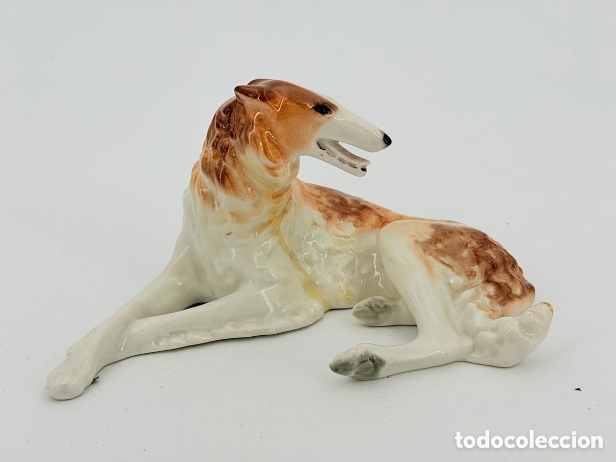 Antiquit&auml;ten: Antigua Figura Perro de Cer&aacute;mica
