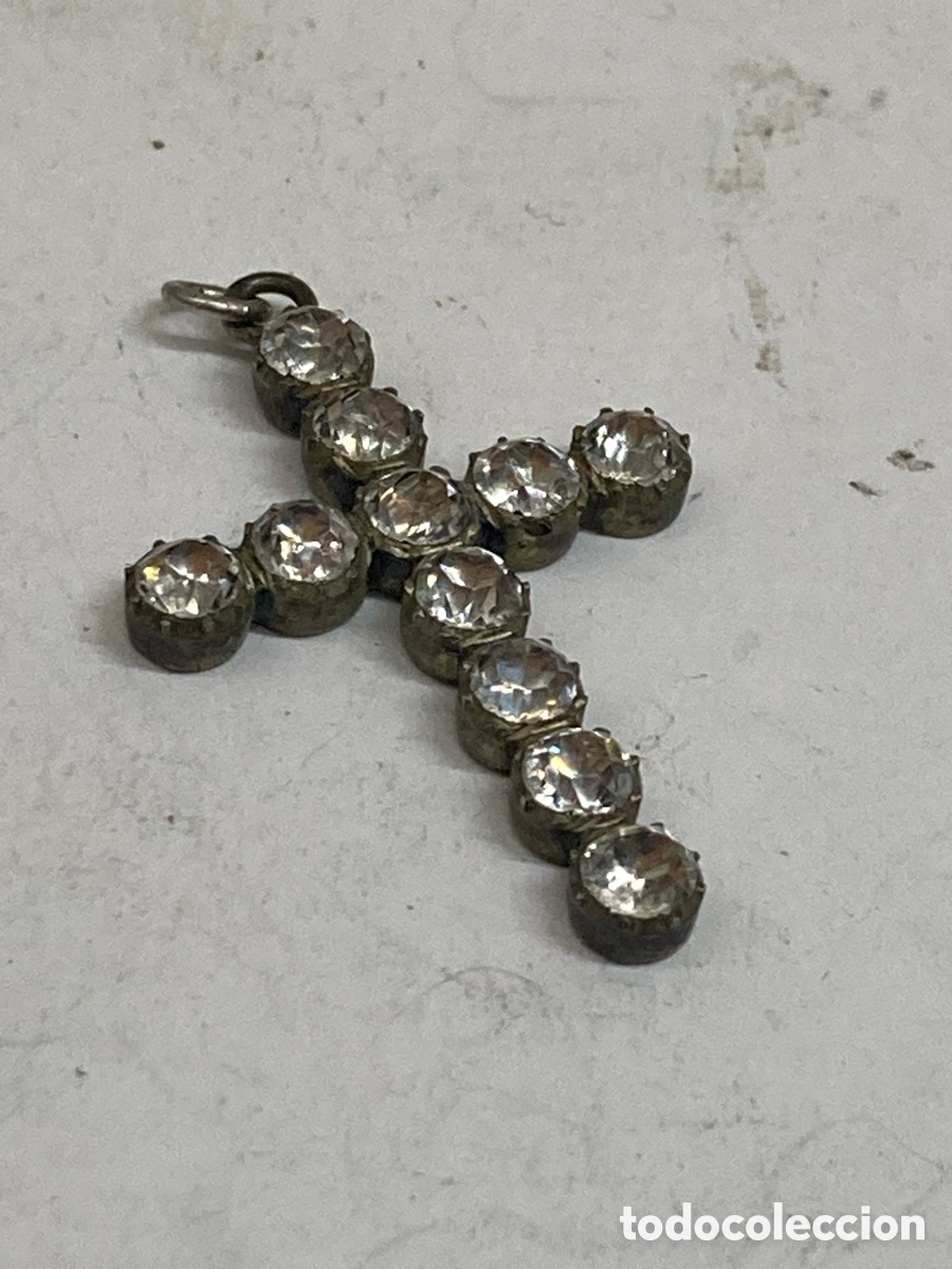 Antig&uuml;edades: Cruz de plata religiosa C583