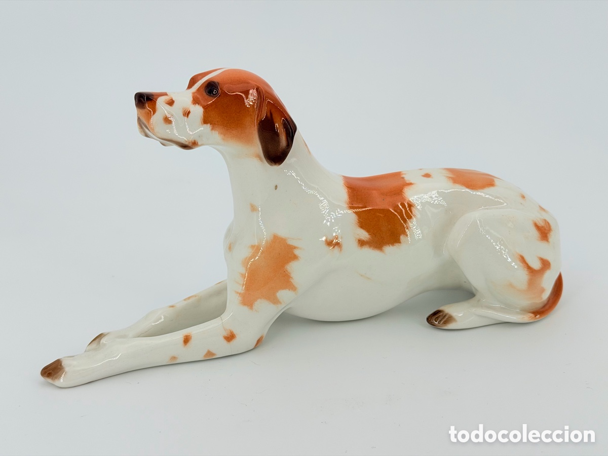 Antiquit&auml;ten: Antigua Figura de Perro de Cer&aacute;mica