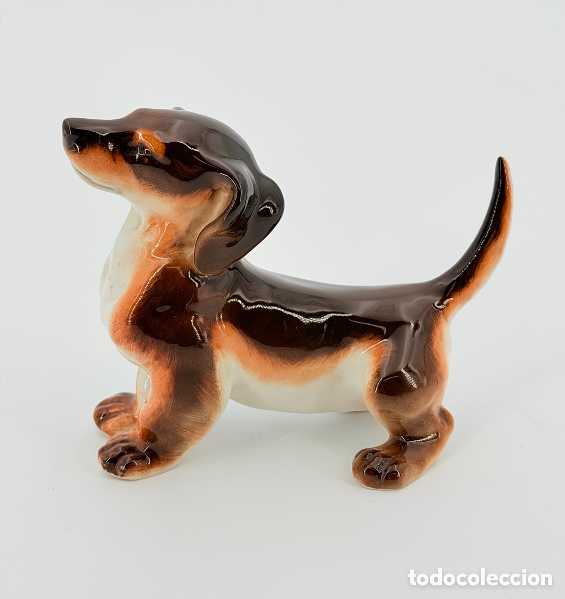 Antiguidades: Antigua Figura de Perro de Cer&aacute;mica