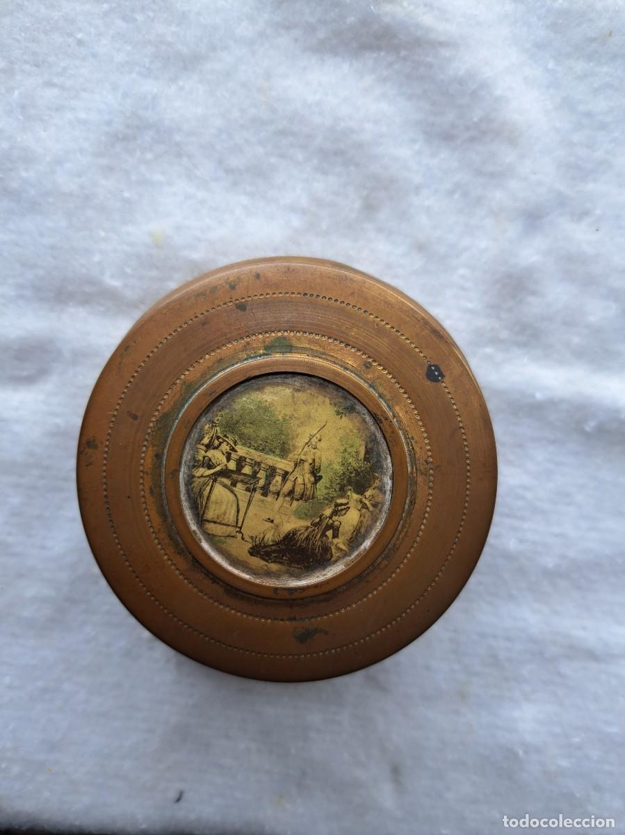 Antig&uuml;edades: CAJA LATON JOYERIA SIGLO 20