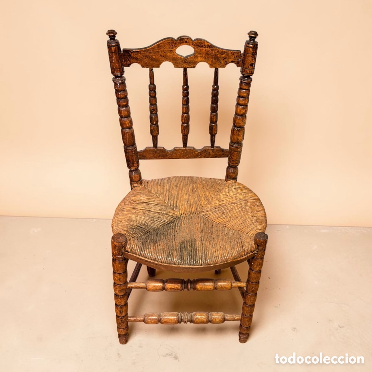 Antiques: Antigua Silla Castellana siglo XIX