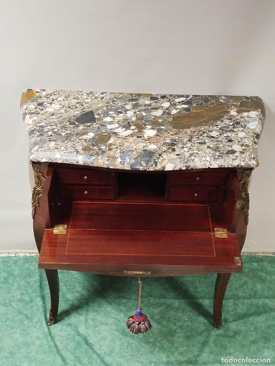 Antig&uuml;edades: COMODA ESCRITORIO LUIS XV - Foto 3