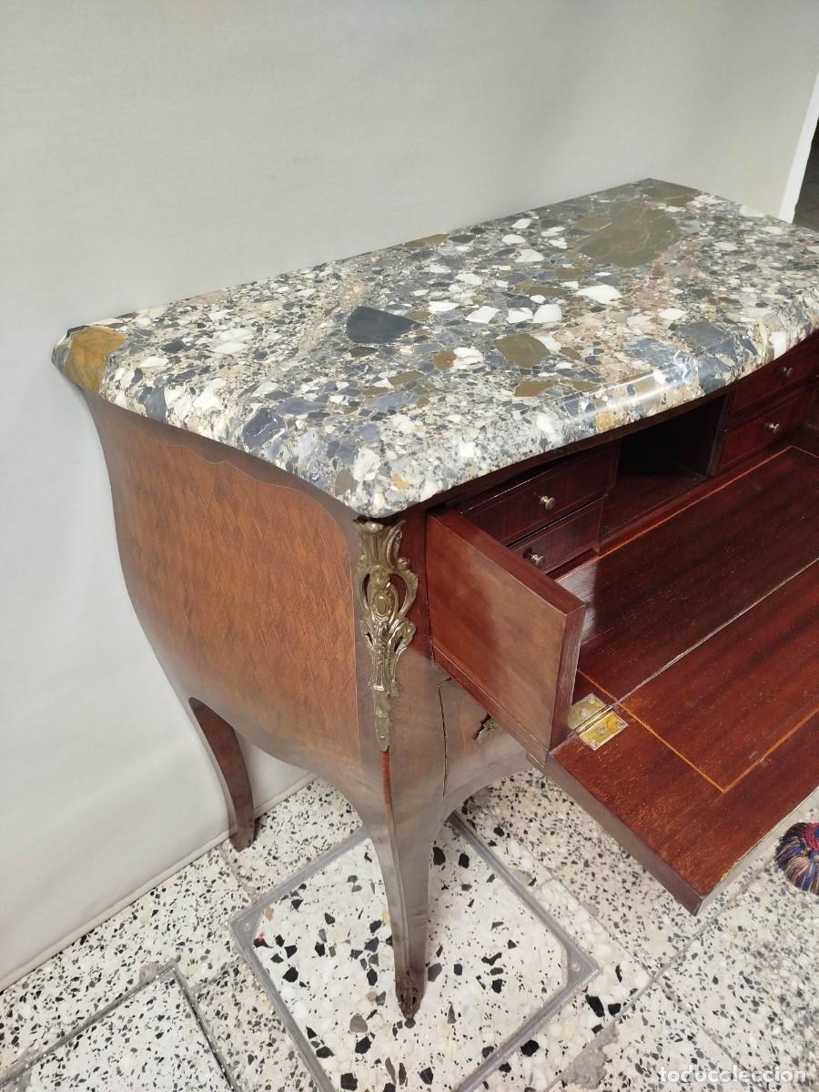 Antig&uuml;edades: COMODA ESCRITORIO LUIS XV - Foto 4
