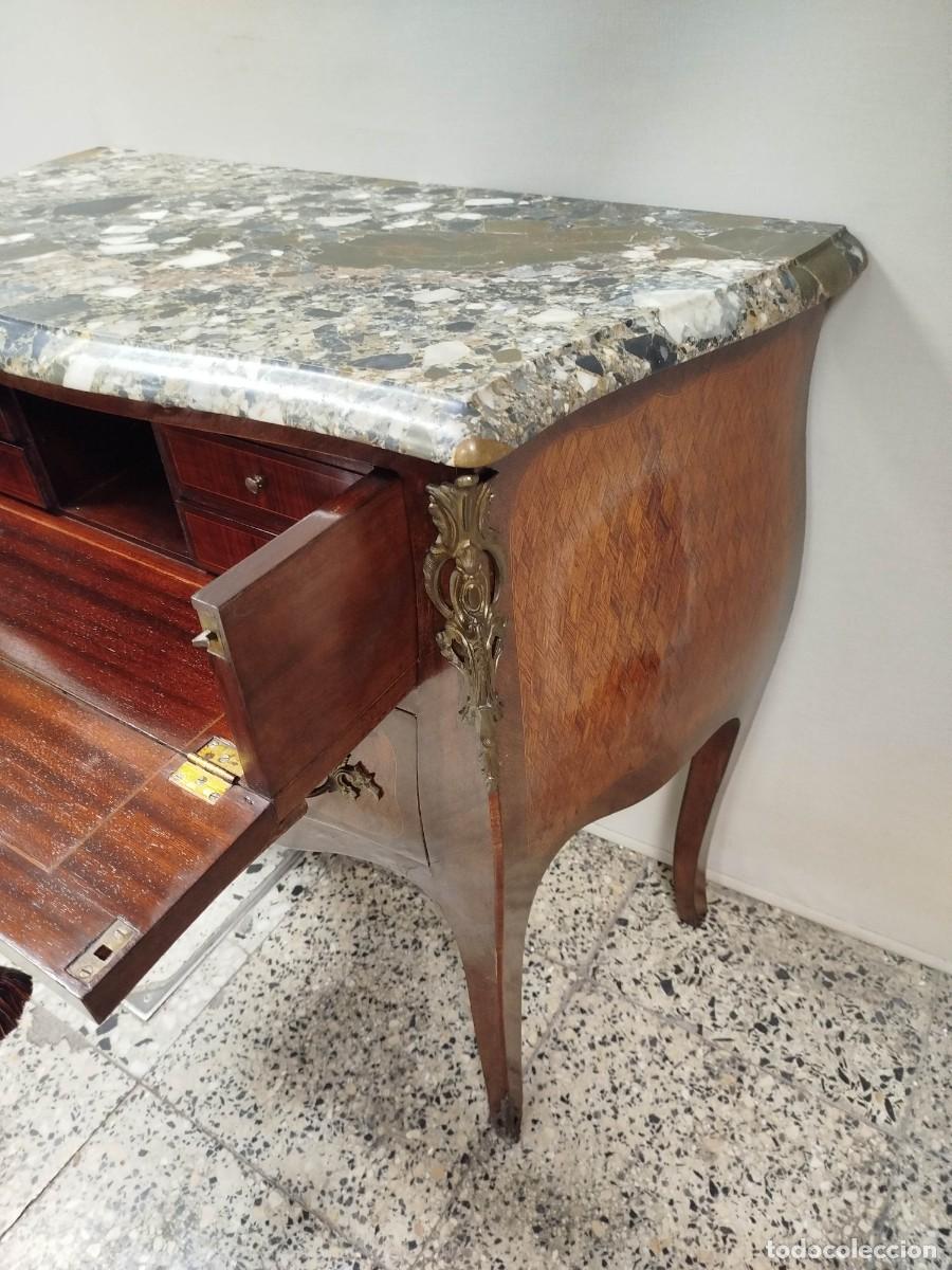 Antig&uuml;edades: COMODA ESCRITORIO LUIS XV - Foto 6