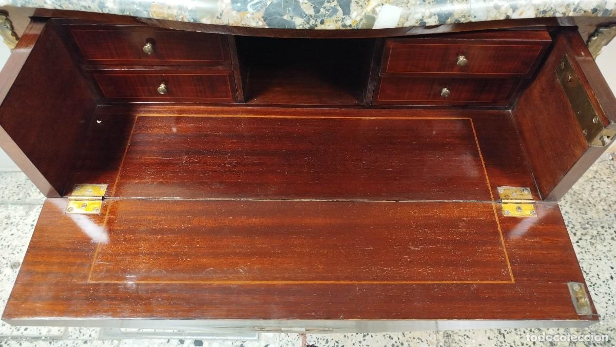 Antig&uuml;edades: COMODA ESCRITORIO LUIS XV - Foto 10