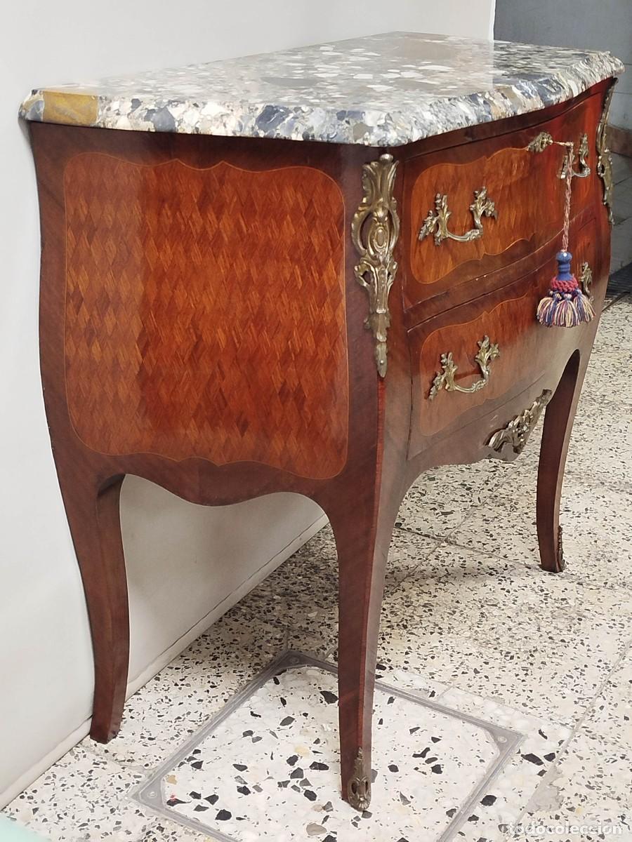 Antig&uuml;edades: COMODA ESCRITORIO LUIS XV - Foto 16