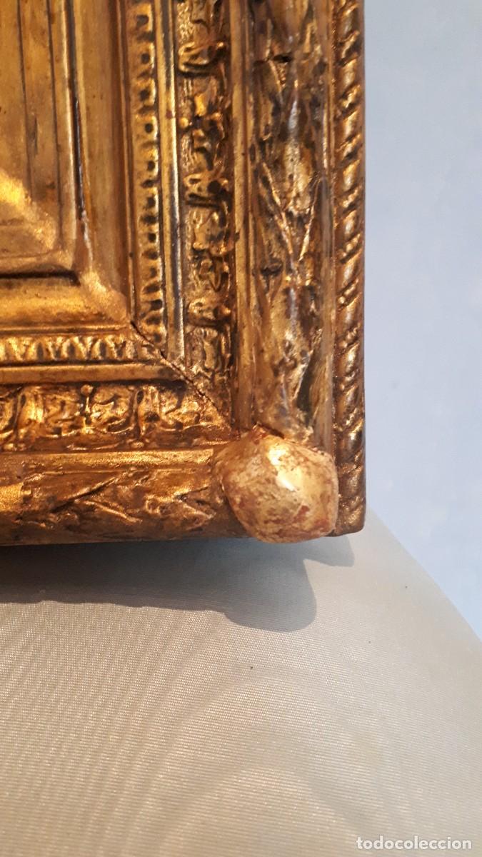 Antig&uuml;edades: Marco dorado siglo XIX. - Foto 5