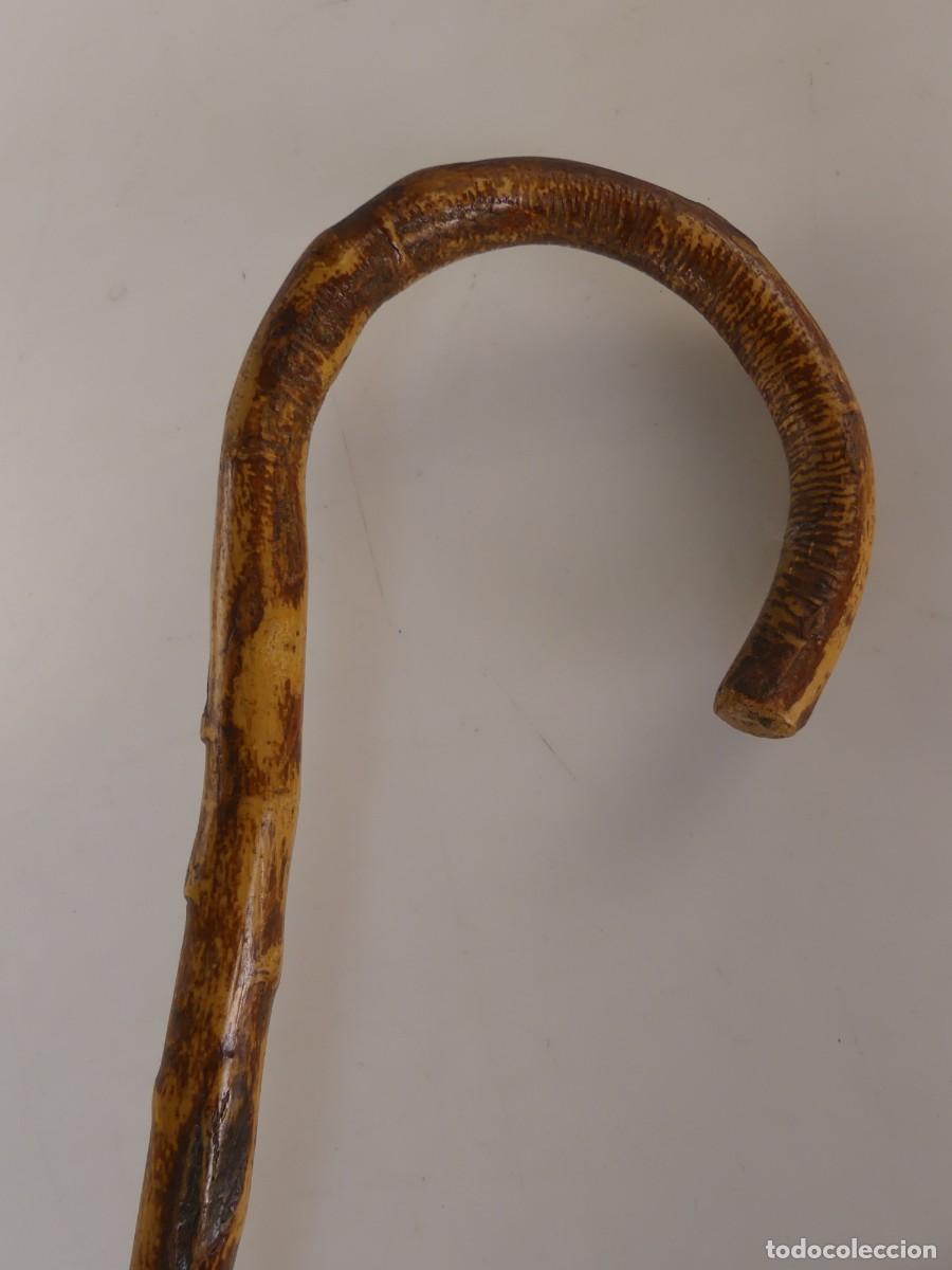 Oggetti Antichi: BONITO BASTON DE MADERA OBJETO DE COLECCI&Oacute;N
