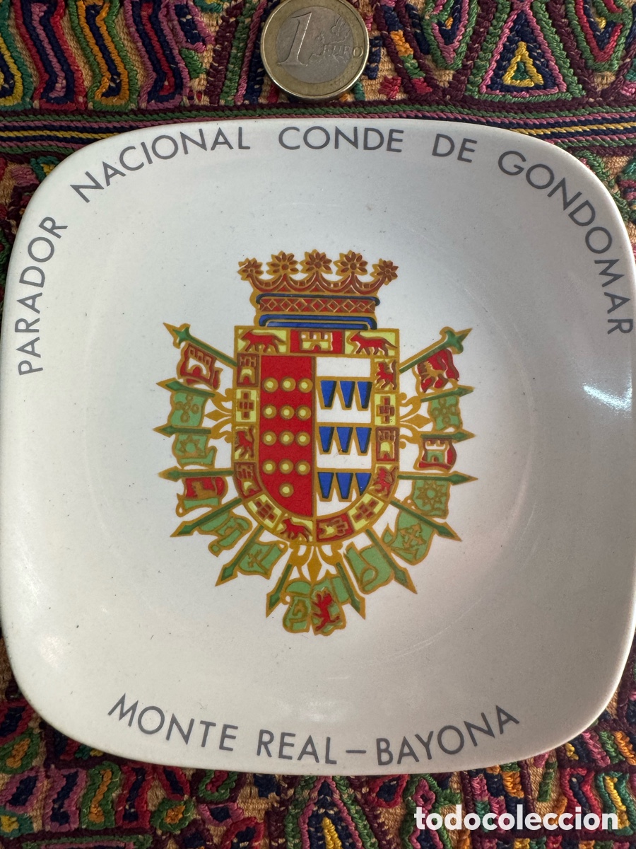 Antig&uuml;edades: Cenicero Parador Conde de Gondomar Bayona