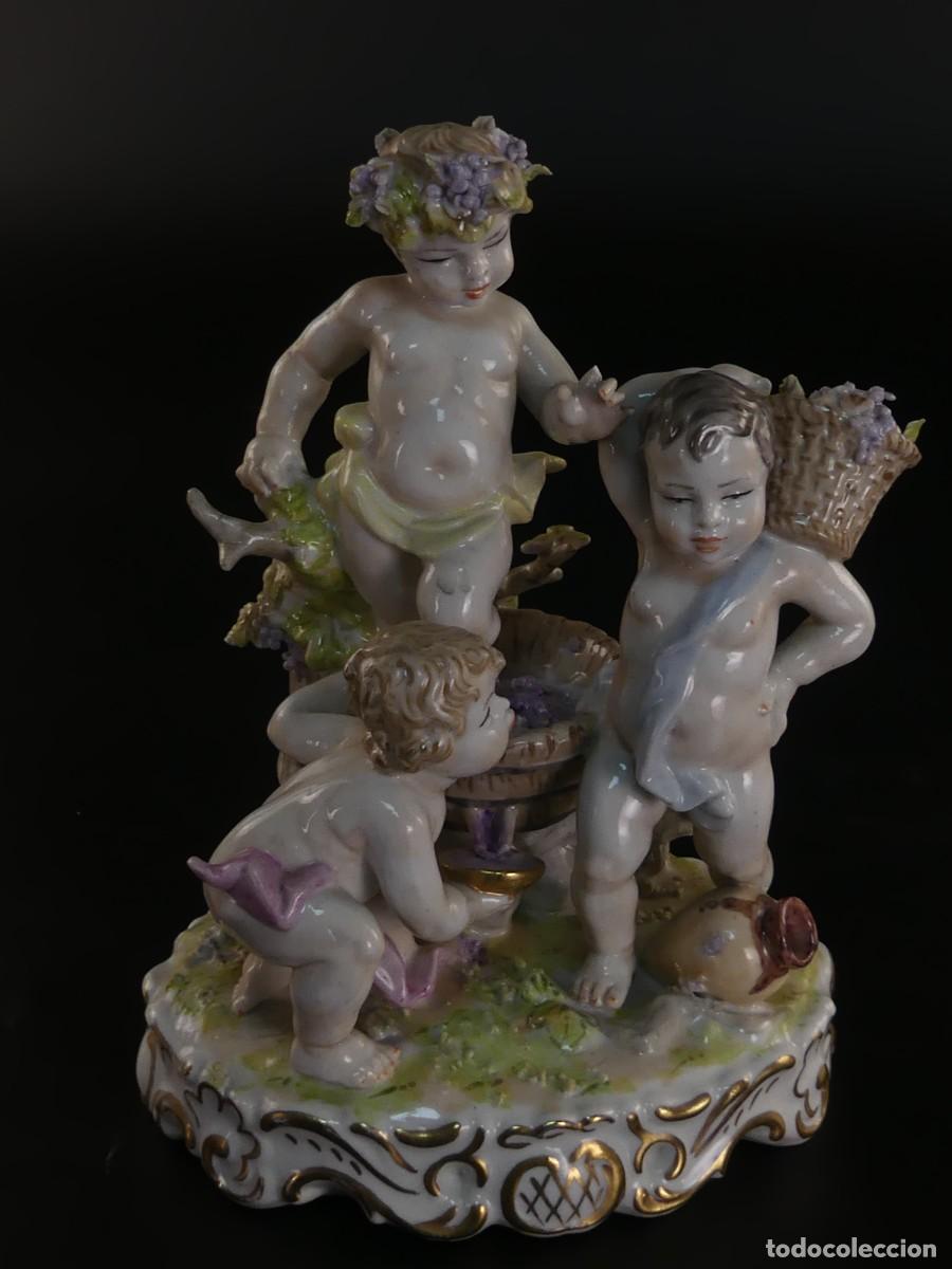 Antig&uuml;edades: BONITA FIGURA DE PORCELANA PROBABLEMENTE DE GOEBEL