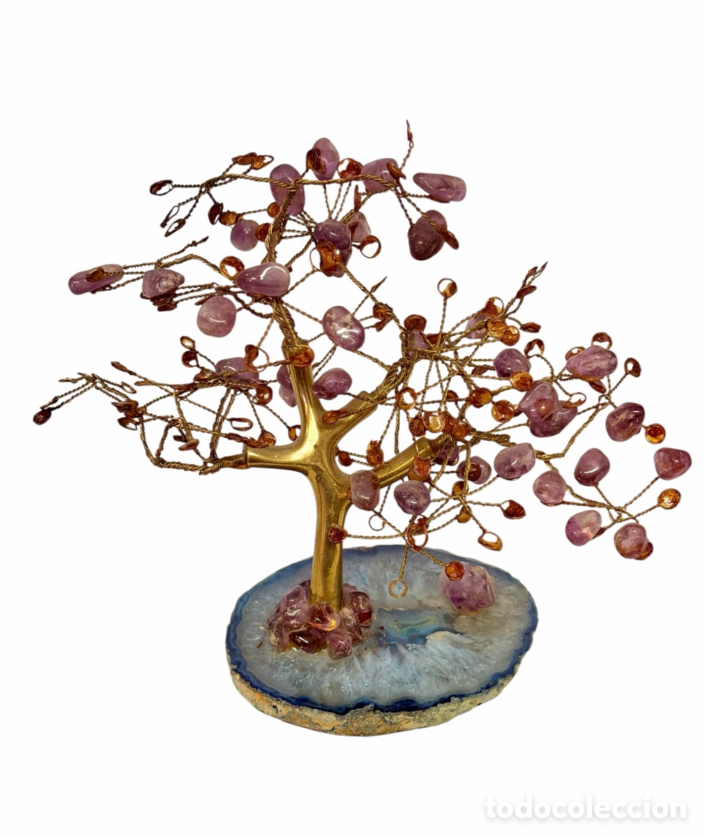 Antiquit&eacute;s: Figura &Aacute;rbol de Joyer&iacute;a con &Aacute;gatas