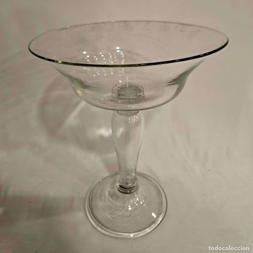 Antiques: Cuenco de cristal grande y poco com&uacute;n / Rare large glass bowl