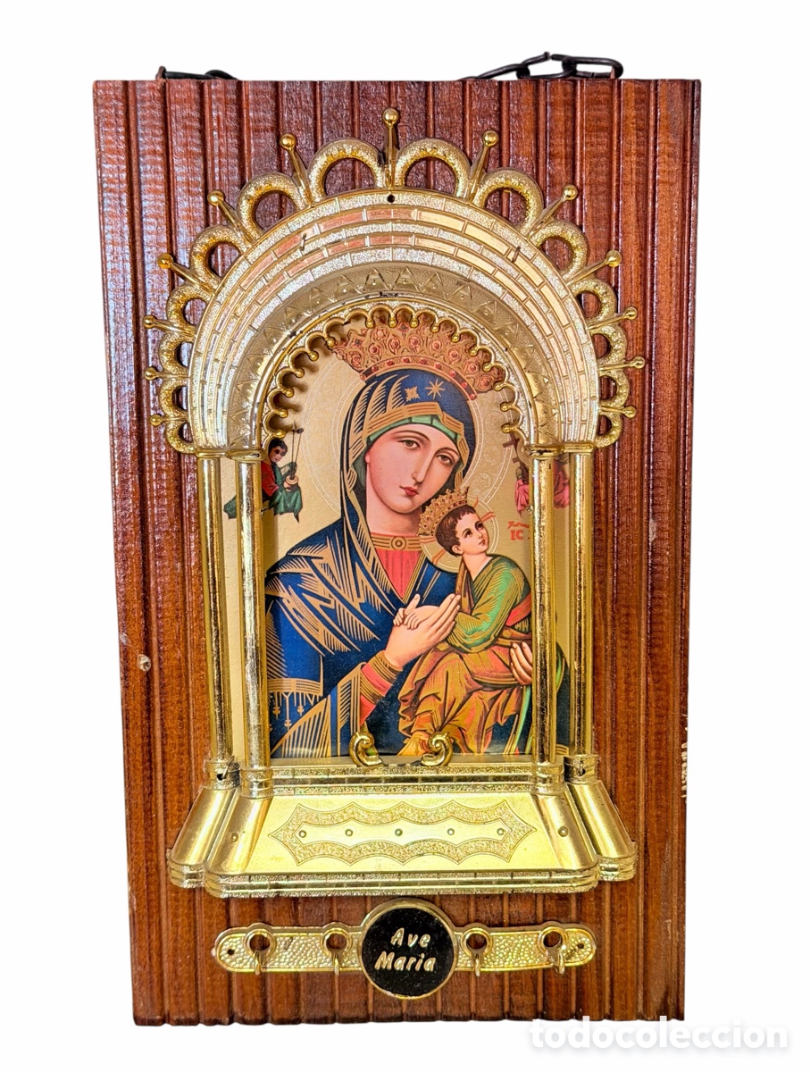 Antiquit&eacute;s: Antigua Imagen de La Virgen