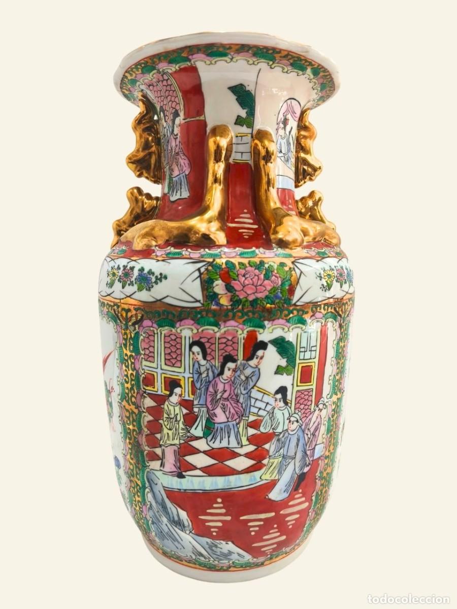 Antig&uuml;edades: Jarr&oacute;n chino cantonal de porcelana